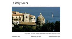 Desktop Screenshot of initalytours.com
